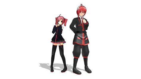 Teto and Ted kasane model download MMD by Reon046 on DeviantArt