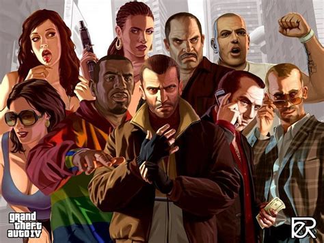 Top 5 interesting GTA 4 characters