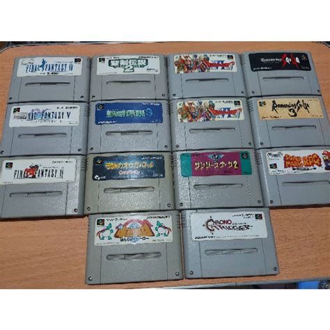 J-RPG GAMES Super Famicom ( original ) | Shopee Philippines