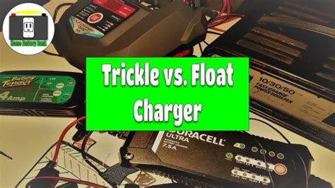 What is the Difference between a Charger And a Trickle Charger? - The Power Facts