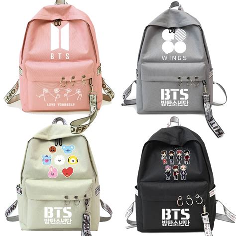 BTS Merch Shop | BTS LOVE YOURSELF Backpack With Silk Ribbon | BTS Merchandise