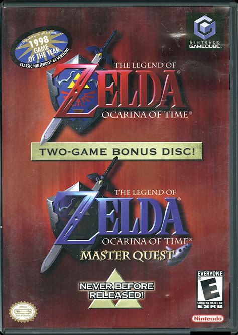 The Legend of Zelda: Ocarina of Time and Master Quest - GameCube