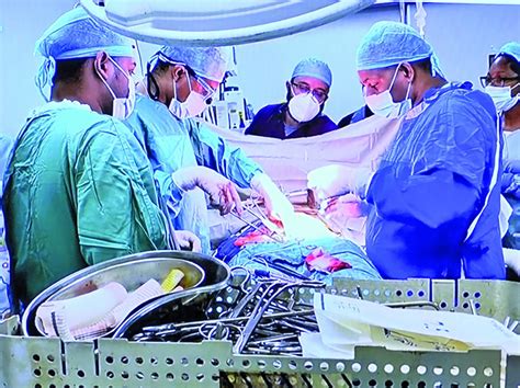 GPHC conducts lifesaving abdominal aortic aneurysm surgery - Guyana Times