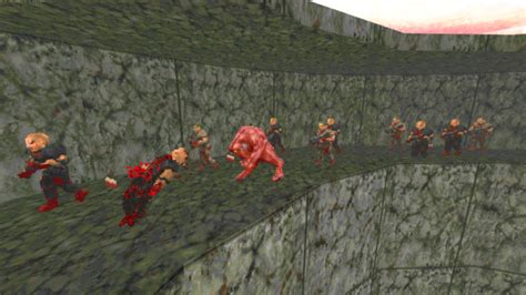 Voxel Doom mod with orthographic sprite caching image - Brahma - ModDB