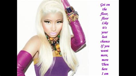 Nicki Minaj- Starships (lyrics) - YouTube