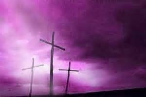 Family At The Foot Of The Cross: A Peek Into Our Purple (Lenten) World