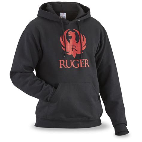 Ruger Logo Men's Hoodie - 658157, Sweatshirts & Hoodies at Sportsman's Guide