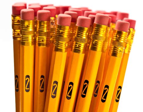 Number 2 Pencils Stock Photo - Download Image Now - iStock