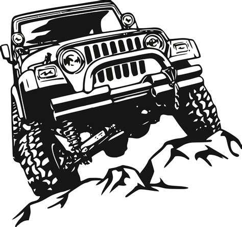 Jeep Decal Garage Home Decor Wall Hanging Graphic Design