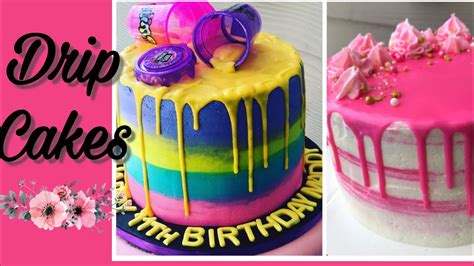 Slime Cake/Pink Drip Cake | Decorate With Me | IHeartKake - YouTube