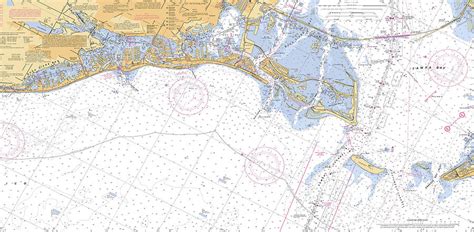 Boca Ciega Bay Florida, NOAA Chart 11411 Digital Art by Nautical ...