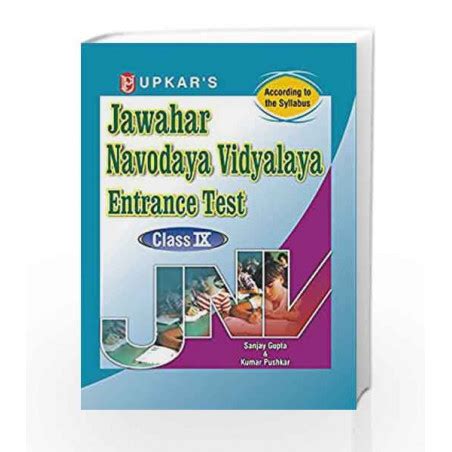 Jawahar Navodaya Vidyalaya Entrance Exam - Class IX by Sanjay Gupta-Buy ...