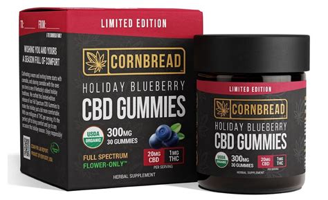 Cornbread Hemp Debuts Blueberry CBD Gummies | Prepared Foods