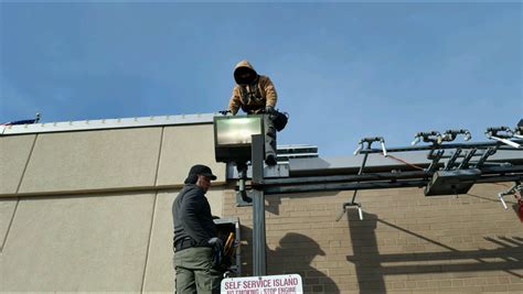 Franklin Square, NY Security Lighting Installation: Camera l Bianco