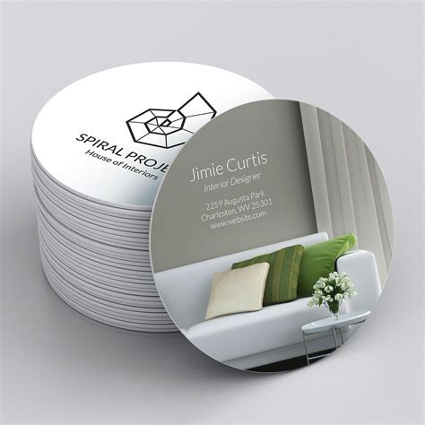 Custom Shape Business Cards