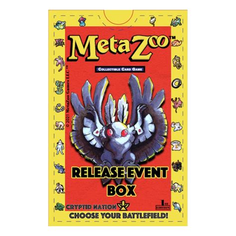 MetaZoo - Cryptid Nation Release eventbox - Geek Culture