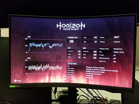 My RTX 3080 Benchmarks on ULTRA,everything maxed out! : r/HorizonZeroDawn_PC