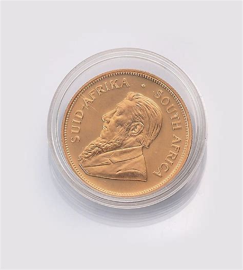 Bid Now: Gold coin Krugerrand - April 4, 0122 11:00 AM CEST