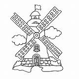 Windmill Coloring Pages & Books  100% FREE And Printable sketch template