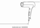 3708 Hair Dryer Line Art Images Stock Photos & Vectors  Shutterstock sketch template