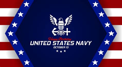 Happy birthday United States Navy 12482976 Vector Art at Vecteezy