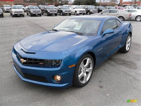 2010 Aqua Blue Metallic Chevrolet Camaro SS/RS Coupe #25047524 | GTCarLot.com - Car Color Galleries