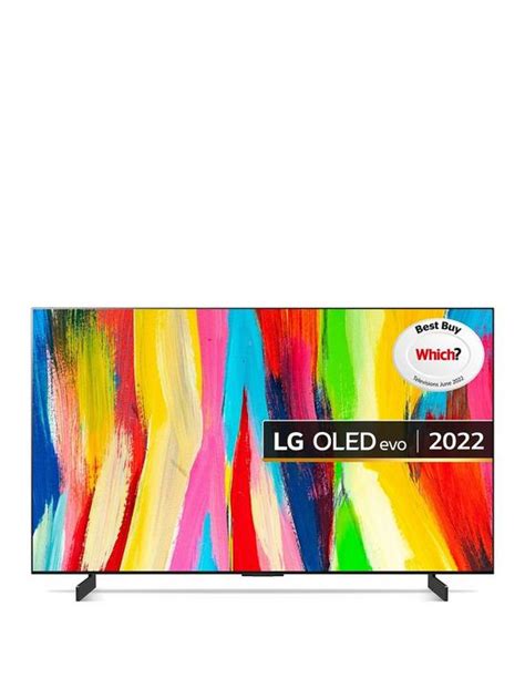 LG OLED42C24LA, 42 inch, OLED, 4K Ultra HD, Smart TV | very.co.uk