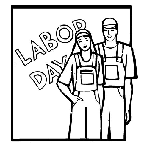 Labor Day Coloring Pages - Best Coloring Pages For Kids