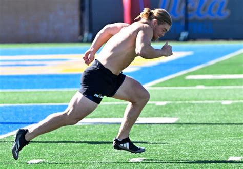 Laiatu Latu highlights UCLA Pro Day in front of NFL scouts – Daily News