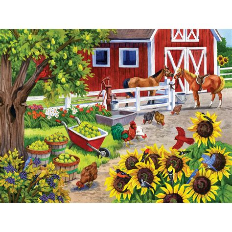 Bits And Pieces 300 Large Piece Puzzle - Ripe For Picking | Nokomis Bookstore & Gift Shop