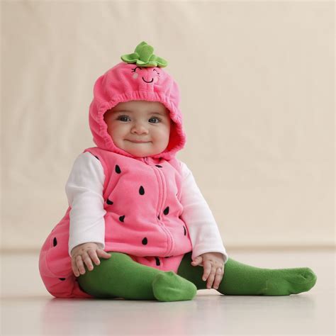 Strawberry Halloween Costume | Baby Girl New Arrivals Baby First Halloween, Halloween Kostüm ...