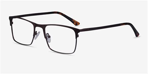 Vigo Rectangle Coffee Glasses for Men | Eyebuydirect Canada