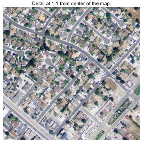 Aerial Photography Map of Buellton, CA California