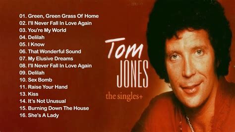 Tom Jones Greatest Hits Full Album - Best Of Tom Jones Songs