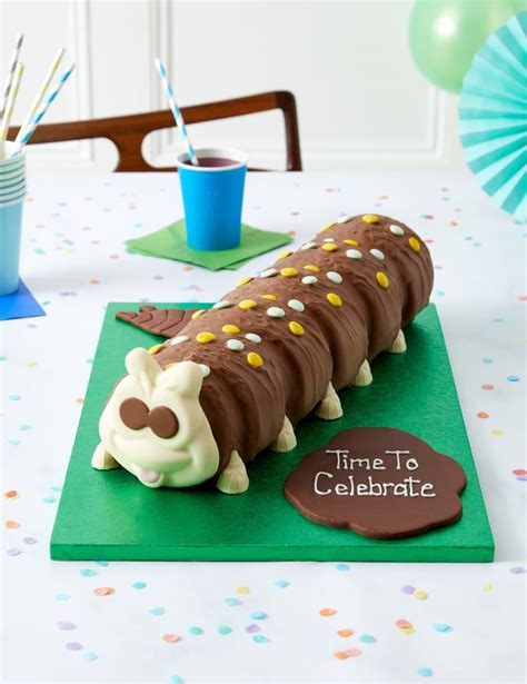 Personalised Giant Colin the Caterpillar™ Cake (Serves 40) | Colin the Caterpillar™ | M&S