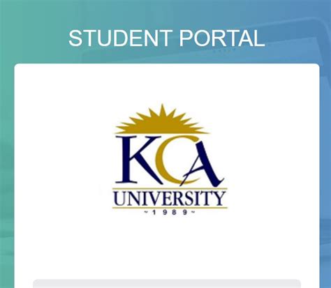 KCA University Student Portal - Login | portal.kcau.ac.ke