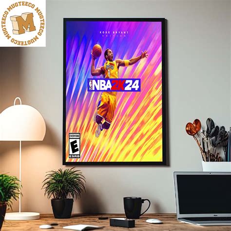 NBA 2K24 Kobe Bryant Edition Official Cover Athlete By Kobe Bryant Home ...