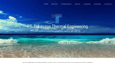 takasago.co.id - PT. Takasago Thermal Engineeri... - Takasago