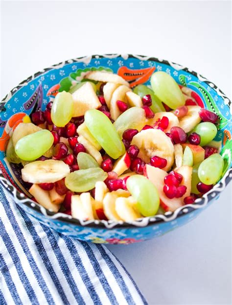 Fruit Chaat - Simple Fruit Salad - I Knead to Eat