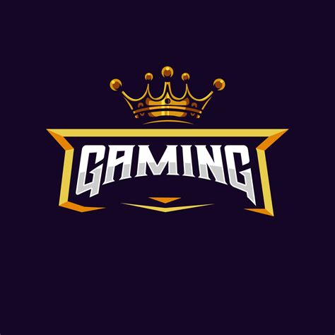 King Gaming Logo 28575207 Vector Art at Vecteezy