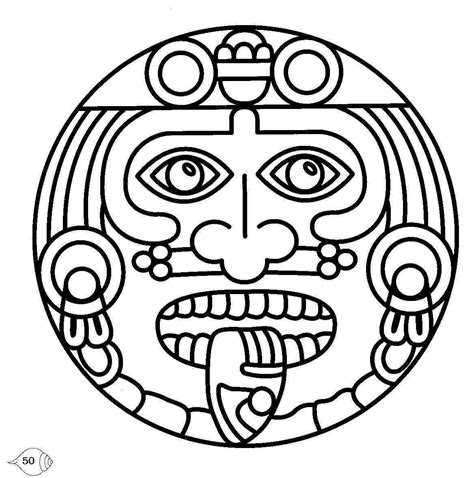 Best Aztec Calendar Drawings - ClipArt Best