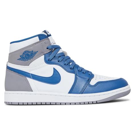 Air Jordan 1 Retro High OG 'True Blue' - Rainy Clouds OG