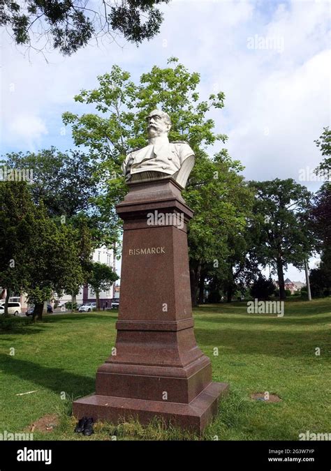 Bismarck Monument in Bismarckplatz Park Stock Photo - Alamy