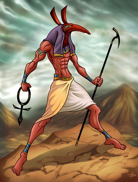 Set by EDsketch on deviantART | Egyptian gods, Egyptian deity, Egyptian ...