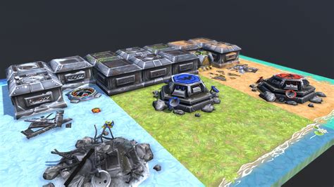 War Base - 3D model by Vizzir [a8c5ab4] - Sketchfab