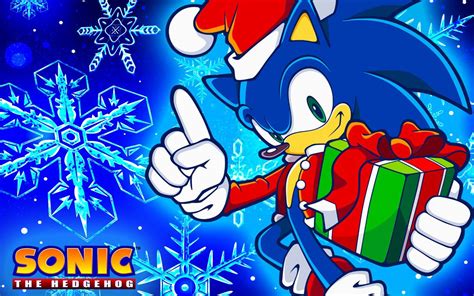 Christmas Sonic Wallpaper by SonicTheHedgehogBG on DeviantArt | Sonic ...