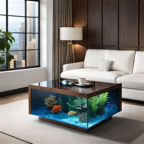 Interactive Coffee Table Aquarium | Add Beauty to Your Home ...