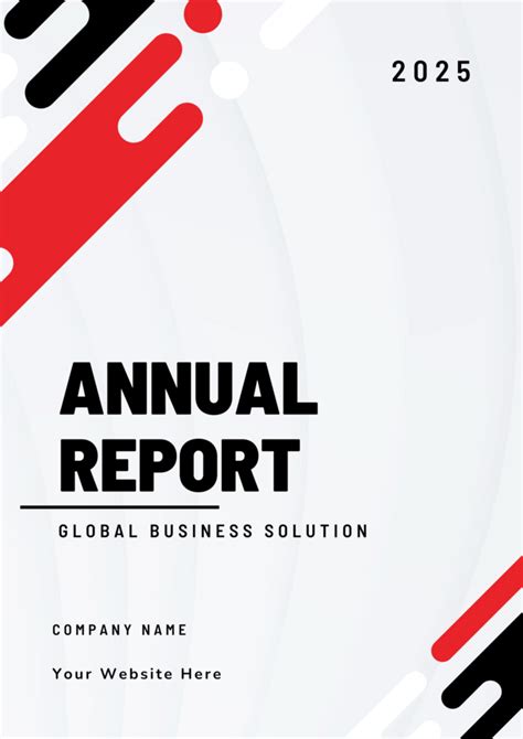 Annual report brochure flyer design PNG template 32414691 PNG