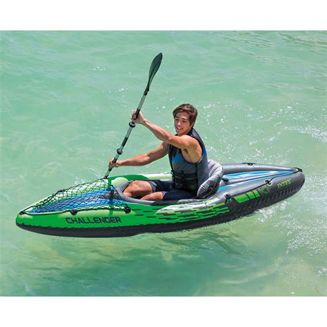 Intex Challenger K1 Inflatable Kayak - 1 Seat - Online | KG Electronic