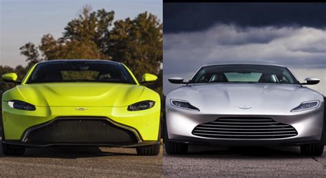 Was James Bond's Aston Martin DB10 based on the 2019 Vantage?